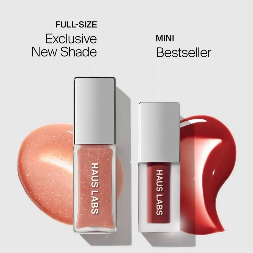 Haus Labs by Lady Gaga PhD Hybrid Plumping Lip Glaze Set | New